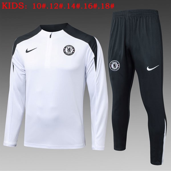 Enfant Sweatshirt Chelsea 2025-26 Blanc 5